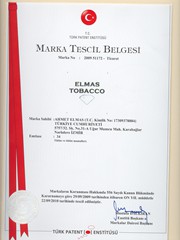 ELMAS TOBACCO Marka Tescil Belgemiz