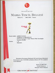ELMAS NARGİLE Marka Tescil Belgemiz